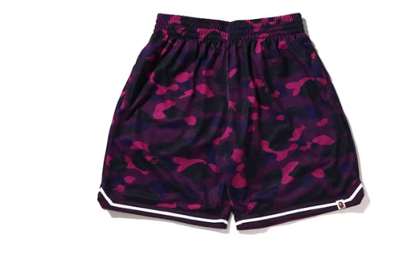 BAPE Color Camo Wide Fit Basketball Shorts Sz 2XL