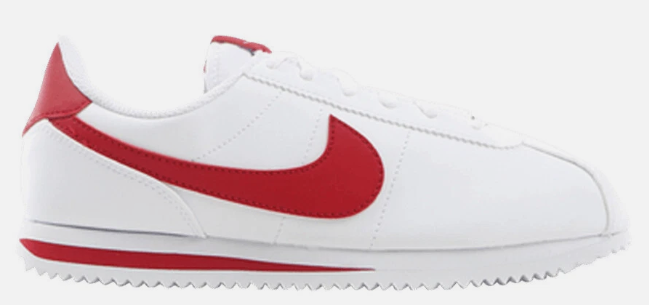 Nike Cortez Basic SL GS 'White Gym Red' SZ 4Y