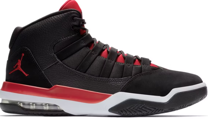 Jordan Max Aura Black Gym Red White SZ 11