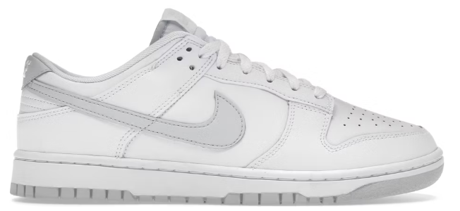 Nike Dunk Low Retro White Pure Platinum SZ 8
