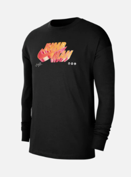 Jordan Jumpman Essentials Statement 85 Mens Long Sleeve Shirt SZ XL