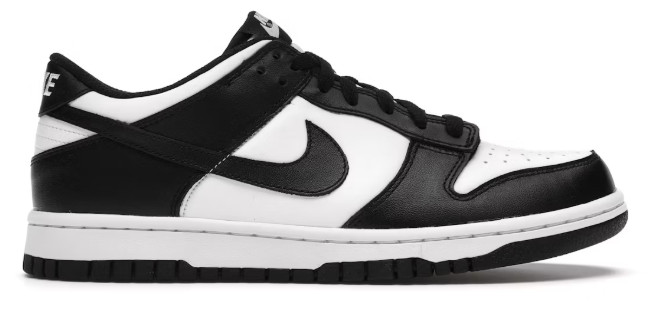 Nike Dunk Low Retro White Black Panda (GS) SZ 6.5Y