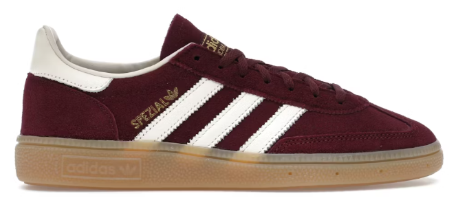 adidas Handball Spezial Maroon Cream White (Women's) SZ 9W