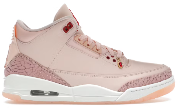 Jordan 3 Retro Valentine's Day Treat Yourself (2025) (Women's) SZ 8 MISSING LID
