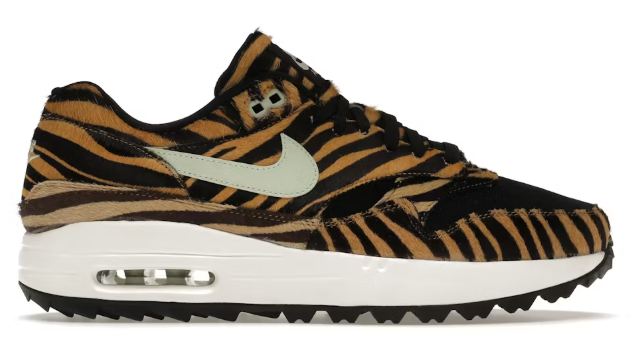 Nike Air Max 1 Golf Tiger SZ 9.5 MISSING LID
