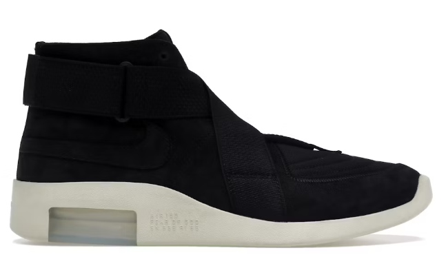 Nike Air Fear Of God Raid Black SZ 8.5 MISSING LID