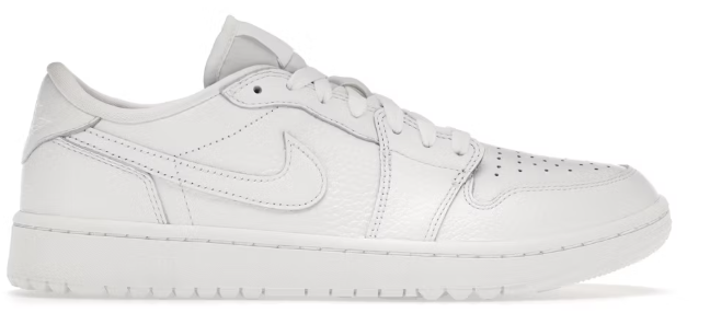 Jordan 1 Retro Low Golf Triple White SZ 9
