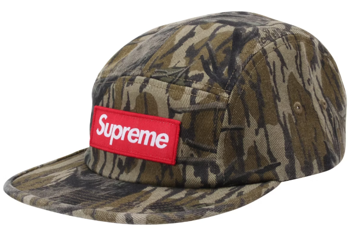 Supreme Military Camp Cap (FW18) Mossy Oak Camo