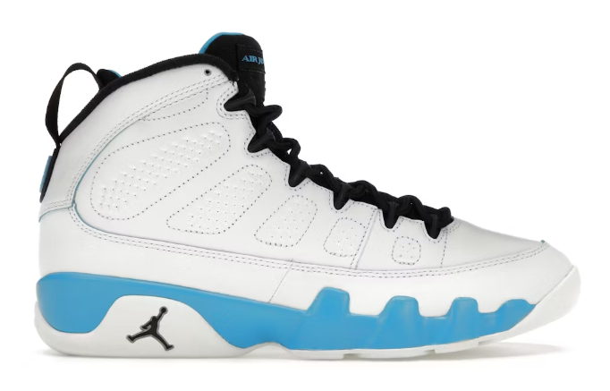 Jordan 9 Retro Powder Blue (2024) SZ 10 MISSING LID