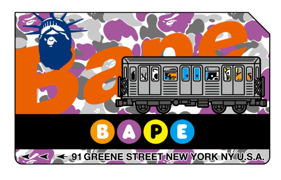 BAPE Store NY 15th Anniversary Tee White SZ XL