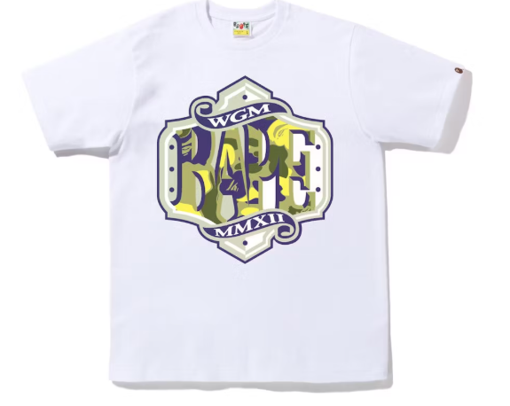 BAPE Archive Graphic #11 Tee White SZ XL