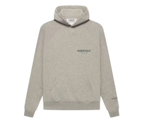 Fear of God Essentials Hoodie Dark Oatmeal