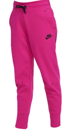 Nike Sportswear Kids Tech Fleece Joggers Fireberry/Heather/Black SZ XS