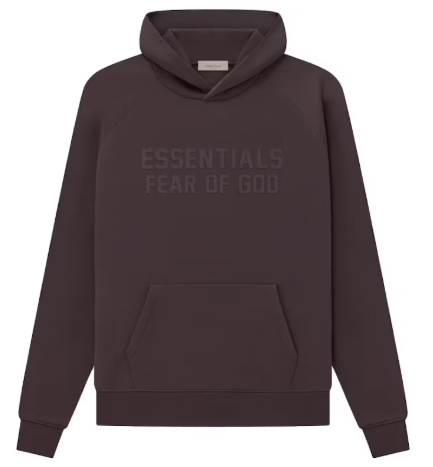 Fear of God Essentials Hoodie Plum SZ XXXL