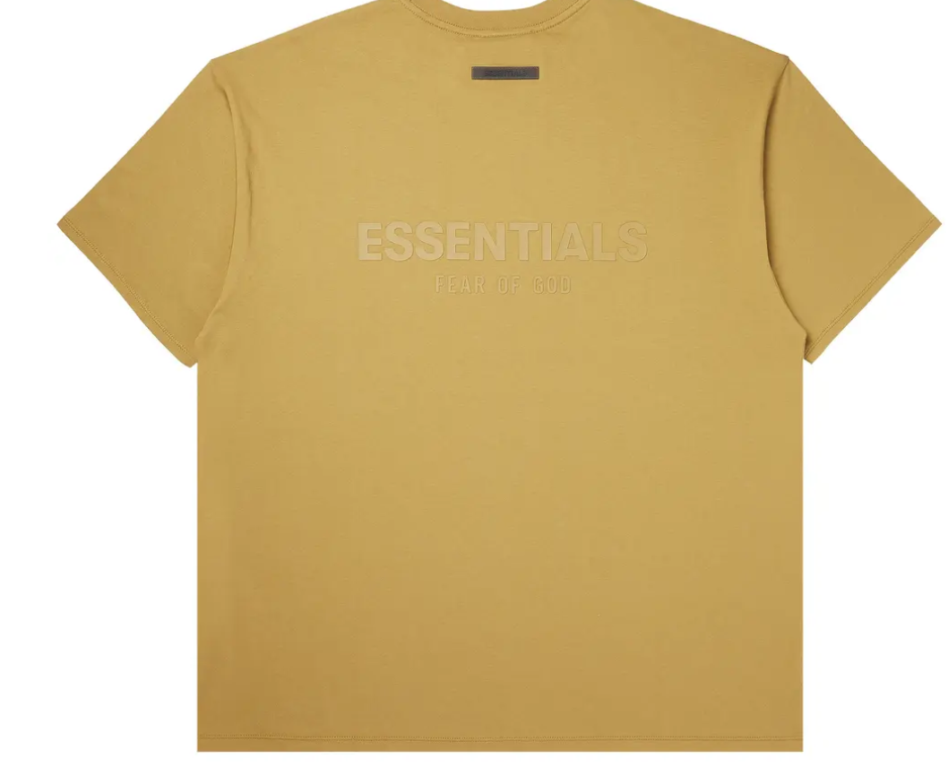 Fear of God Essentials Short-Sleeve Tee 'Amber' SZ L