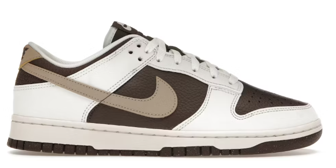 Nike Dunk Low Next Nature Summit White Baroque Brown SZ 10 MISSING LID