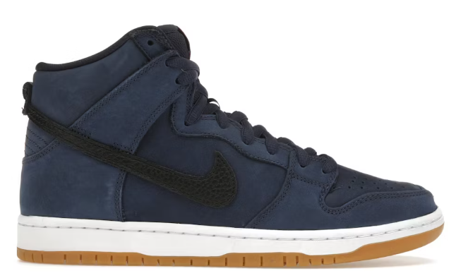 Nike SB Dunk High Orange Label Midnight Navy SZ 11.5 MISSING LID