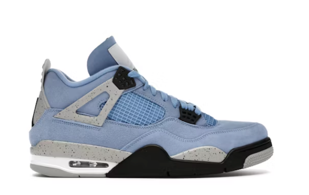 Jordan 4 Retro University Blue Sz 10.5 Replacement Box