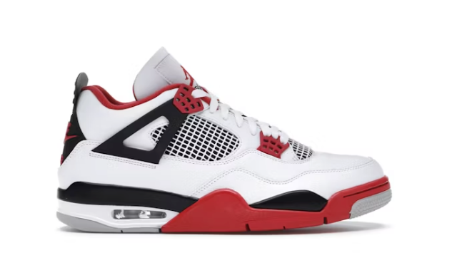 Jordan 4 Retro Fire Red (2020) Sz 14 (worn)