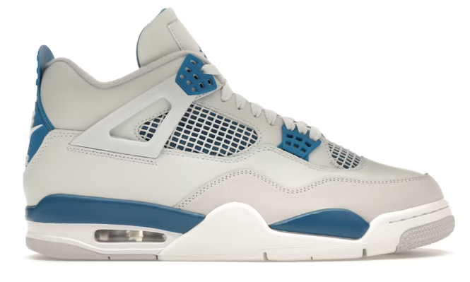Jordan 4 Retro Military Blue (2024) SZ 11 MISSING LID