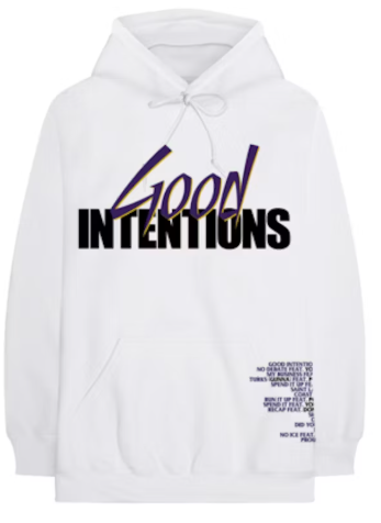 Nav x Vlone Doves Hoodie White SZ SMALL