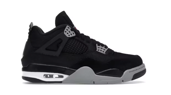 Jordan 4 Retro SE Black Canvas SZ 11 Used No Box