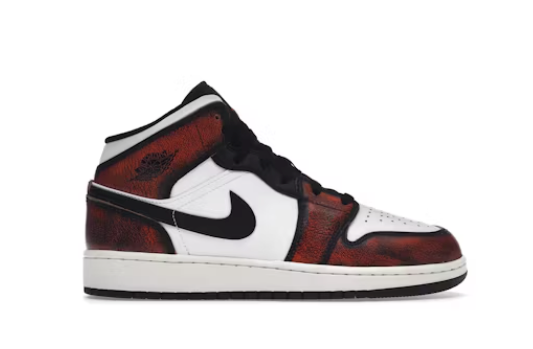 Jordan 1 Mid Wear-Away Chicago (GS) Sz 6.5Y No box