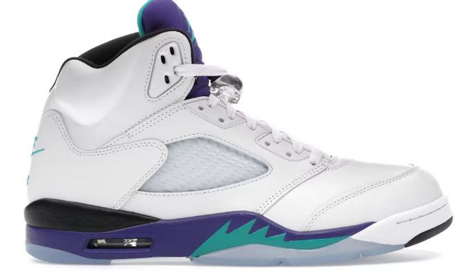 Jordan 5 Retro Grape (2025) SZ 12 MISSING LID