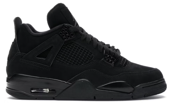 Jordan 4 Retro Black Cat (2020) SZ 12 USED RE GLUE
