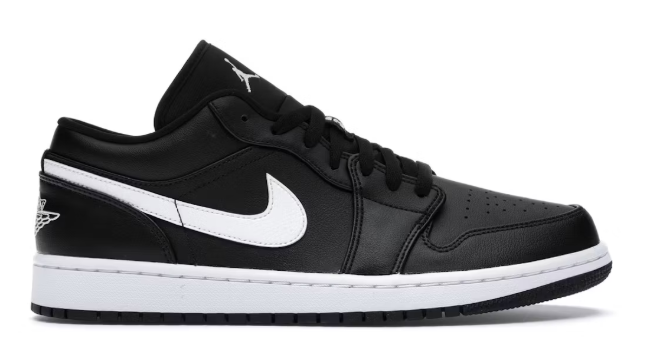 Jordan 1 Low Black White (Women's) SZ 8W/6.5M USED