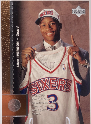 1996-97 Upper Deck - Allen Iverson #91 (RC)