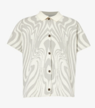 HONOR THE GIFT DAZED INTARSIA SHIRT SZ XXL