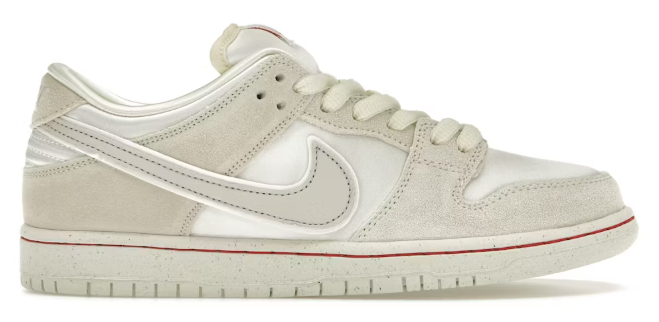 Nike SB Dunk Low City of Love Light Bone SZ 8.5 MISSING LID