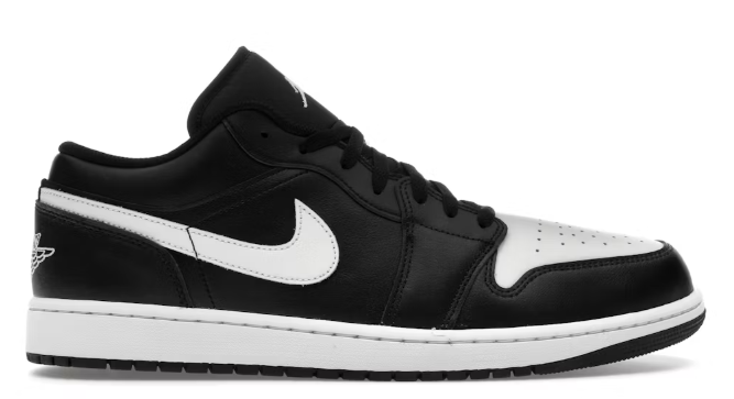 Jordan 1 Low Black Summit White SZ 8.5 MISSING LID