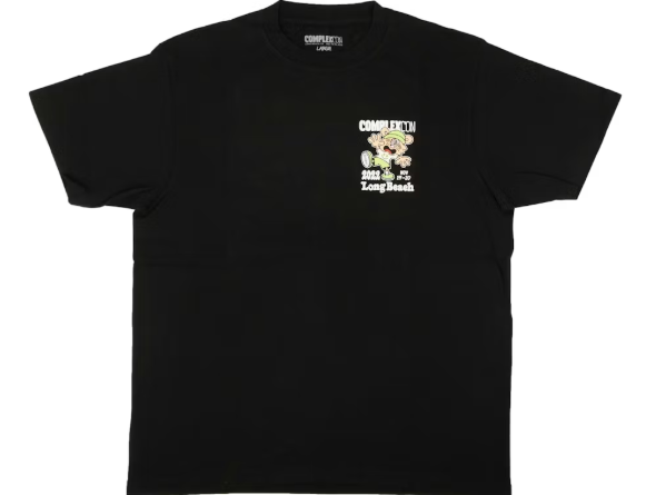 ComplexCon x Verdy Short Sleeve Logo T-Shirt Black SZ S