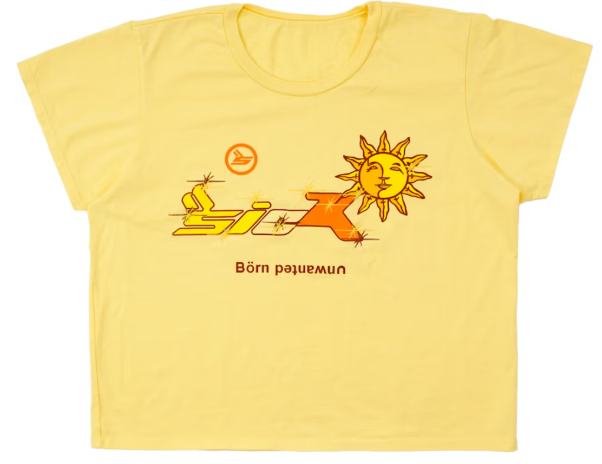 Sicko Luke.Wav T-shirt Yellow SZ S