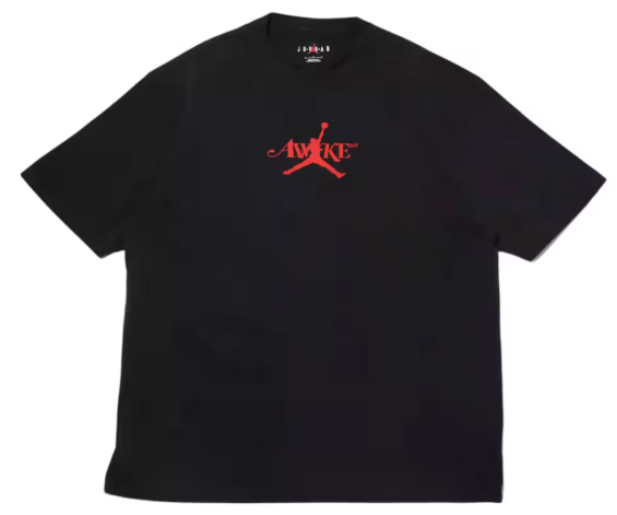 Jordan x Awake NY Solid Tee Black SZ XXL