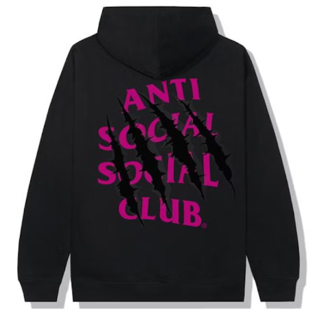 Anti Social Social Club After Us Hoodie Black SZ XXL