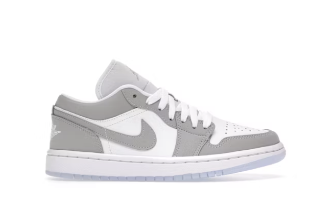 Jordan 1 Low Wolf Grey WMNS SZ 6 (No Lid)