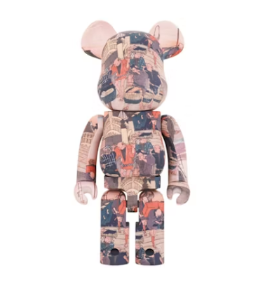 Bearbrick x Tokyo National Museum Hiroshige Utagawa Nihonbashi 1000%