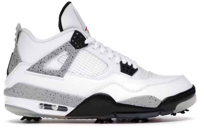 Jordan 4 Retro Golf White Cement SZ 10