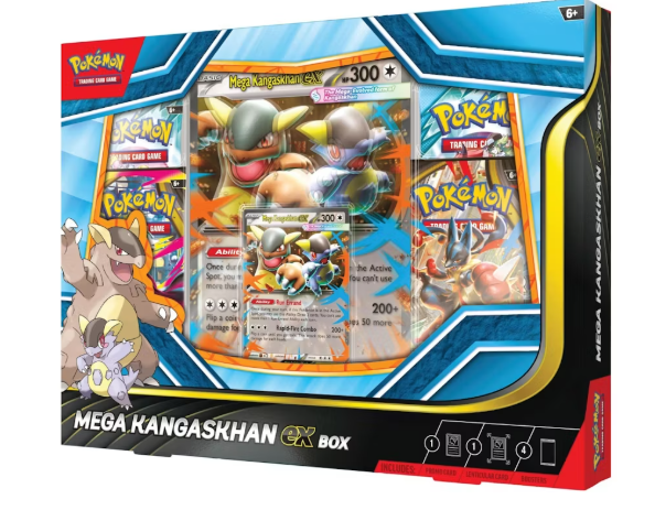 2025 Pokémon Mega Evolution Mega Kangaskhan ex Box