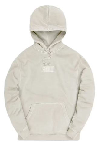 Kith Williams III Hoodie (FW20) Waffle SZ L DEFECT STAIN