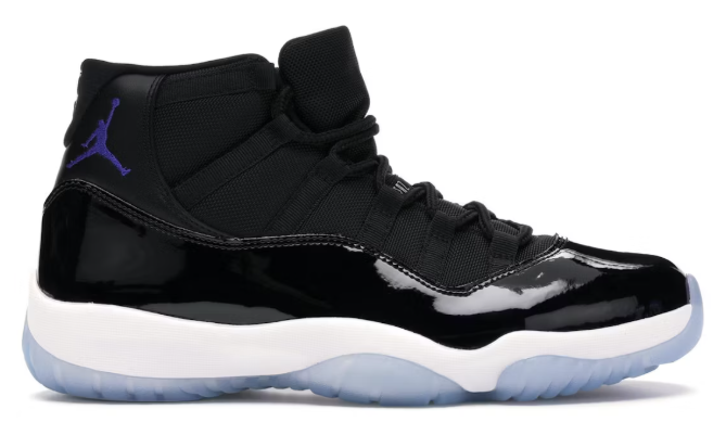 Jordan 11 Retro Space Jam (2016) SZ 9 USED HEAVY YELLOWING