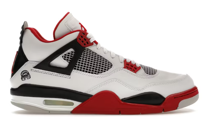 Jordan 4 Retro Fire Red Mars Blackmon 2006 SZ 11 BROKEN WING ON BOTH SHOESS
