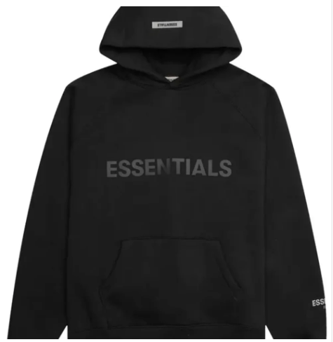 Fear of God Essentials Black Hoodie