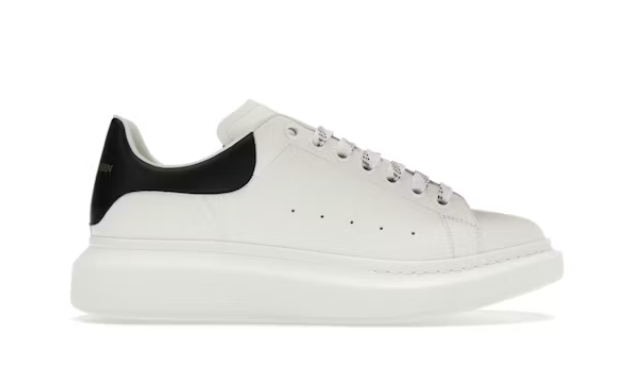 Alexander McQueen Oversized White Black Sz 8.5