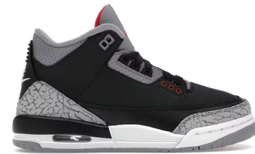 Jordan 3 Retro Black Cement (2024) (GS) SZ 5Y