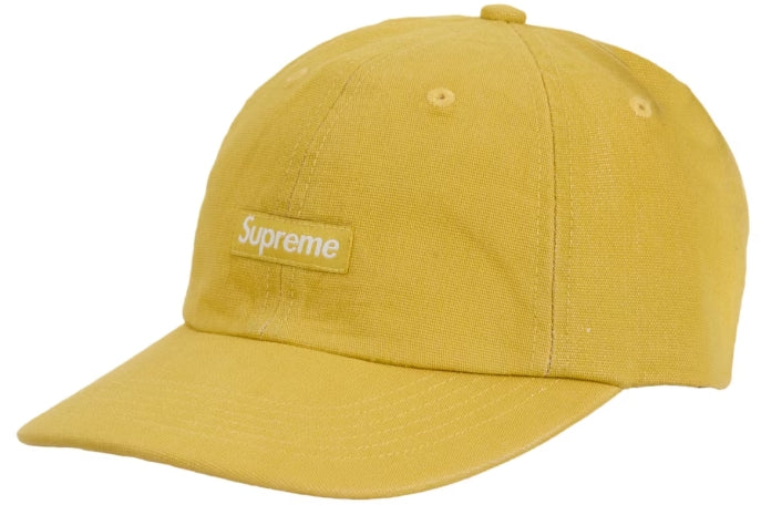 Supreme Cordura Denim Small Box 6-Panel Yellow