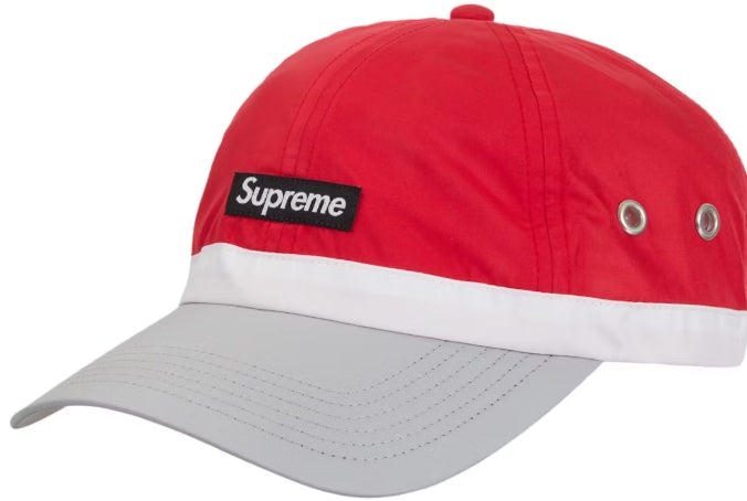 Supreme Crown Band Nylon 6-Panel (SS24) Red
